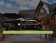 Tablet Screenshot of hotellumbung.com